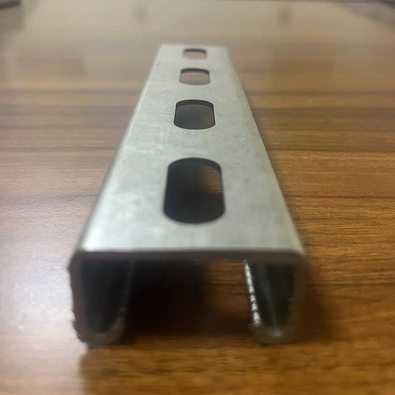 GB/T 700-2006 Standard Carbon Steel Perforated Galvanized Strut Channel C Shaped  In Grade Q195/Q235/Q345
