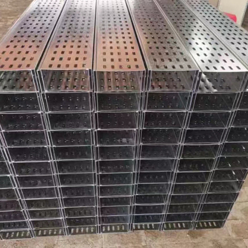 50kg/m Ladder Electrical Wire Cable Tray  For Wall Mount Installation Cable Ladder With Cover