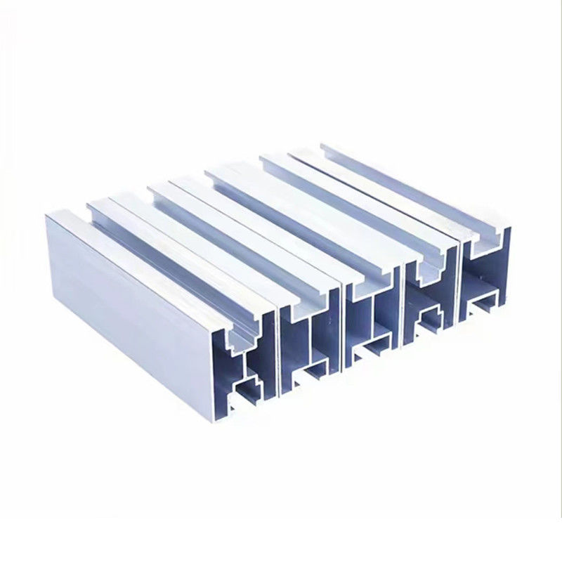 Anodized 41MM Silver Photovoltaic Installing Solar Panel Rails For Universal Pv Mounting Rails