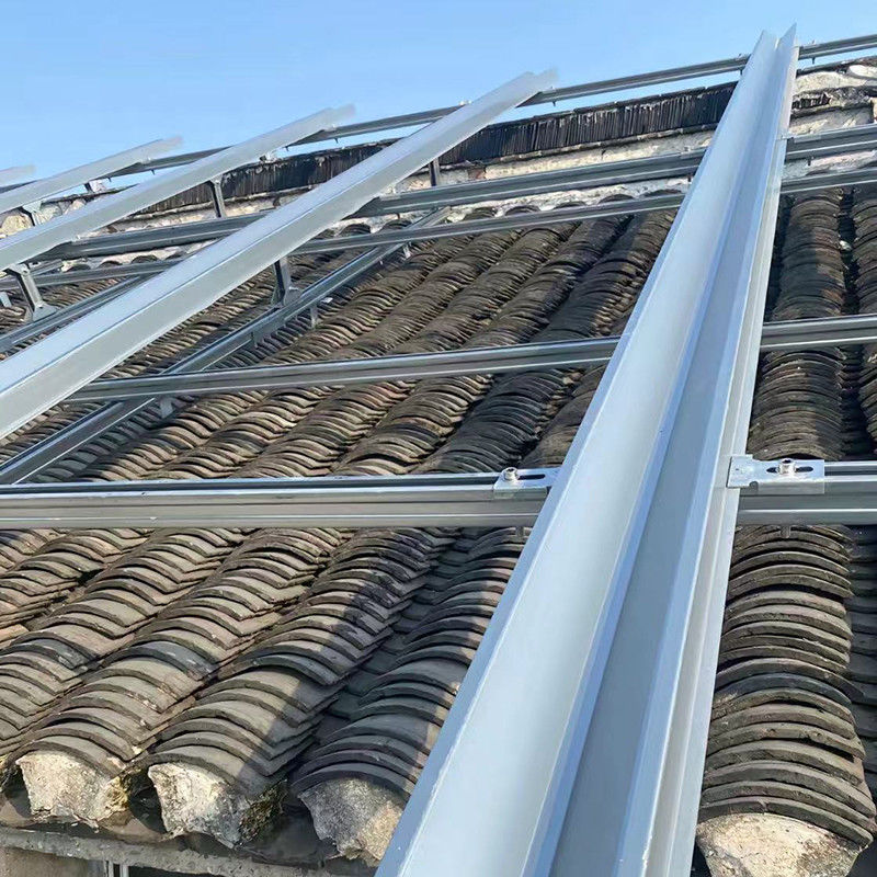 Aluminum Solar Roof Drainage Channels Waterproof High Durability For Residential And Commercial Buildings