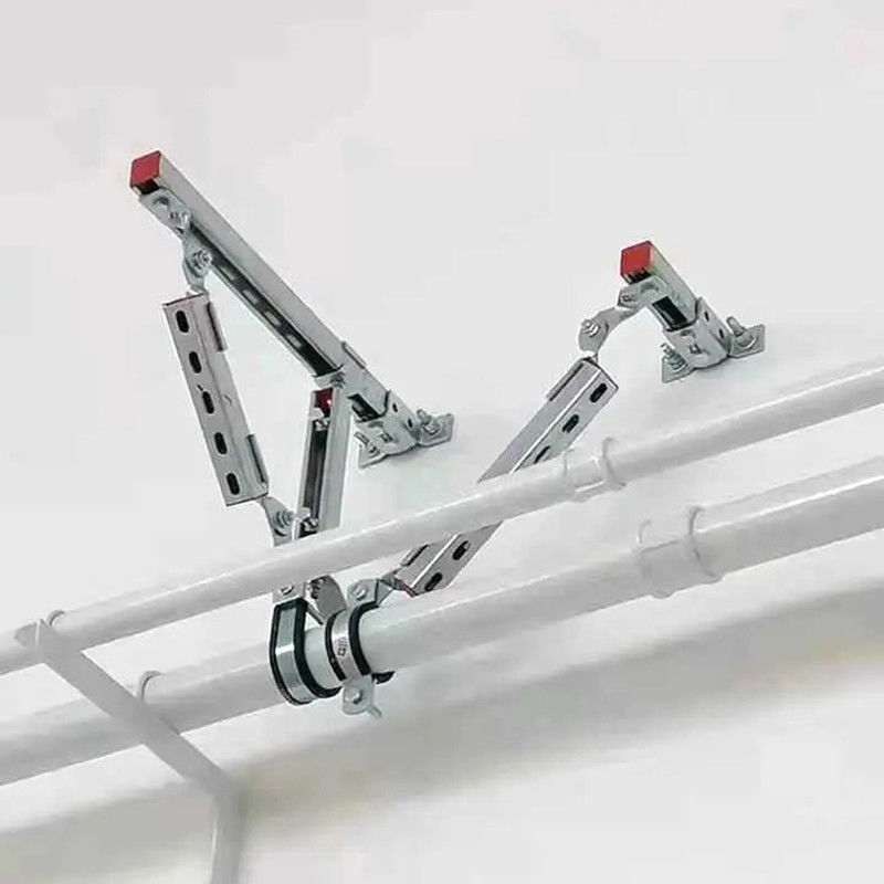Corrosion Resistant Seismic Pipe Bracing Bolt On Bracket For Heavy Duty Uses
