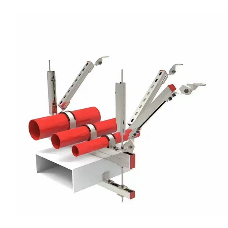 Earthquake Resistant Pipe Seismic Bracing Level 8 For Water Pipe Installation
