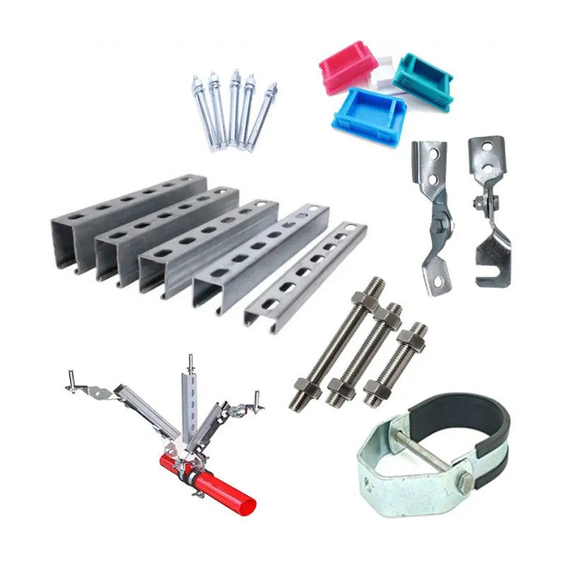 Hot Dip Galvanized Pipe Seismic Brace Bracket Ultimate Solution For Water Pipe Installation