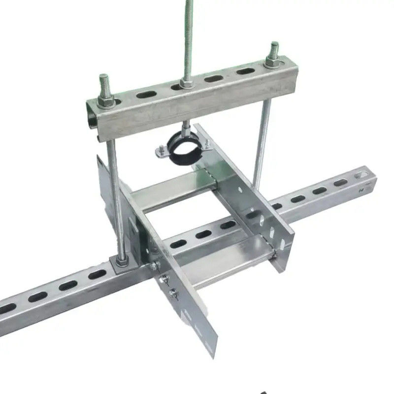 Level 8 Anti Seismic Seismic Pipe Supports Pipe Clamp With 1000kg Load Capacity Performance