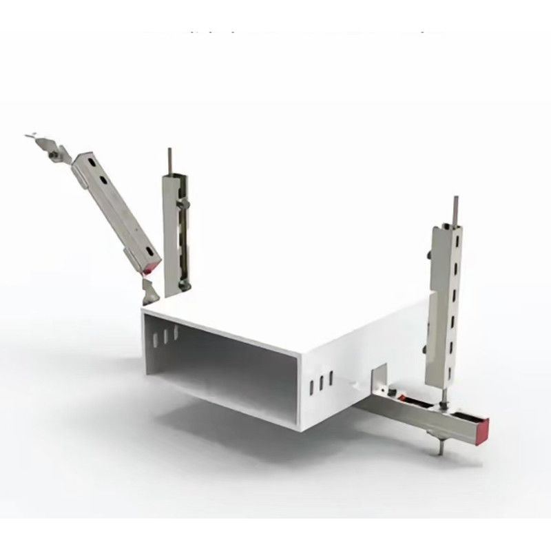 Wall Mount Seismic Brackets For Cable Trays Bolted Installation 4 Inches Width