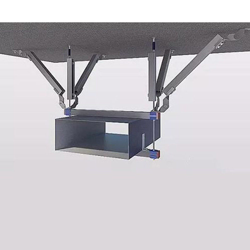 10 Feet Seismic Support For Cable Tray Adjustable 12-24 Spacing 2 Inches Height Wall Mount