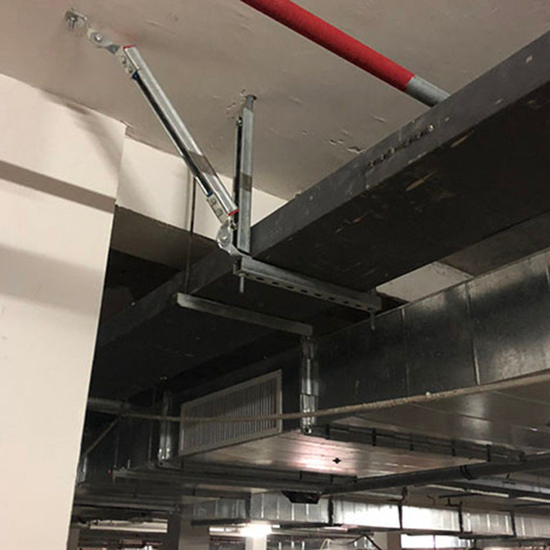 UL Listed Galvanized Steel Adjustable Seismic Support For Cable Tray