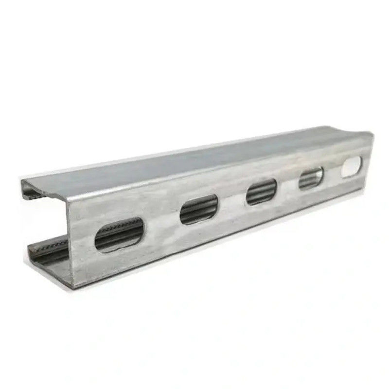 Perforated Metal Strut Channel in GB/T 700-2006/ASTM A36/JIS G3101 Standards