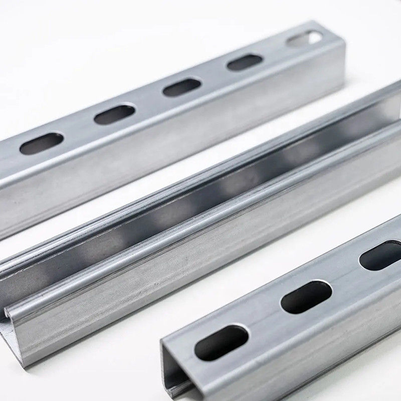Perforated Carbon Steel Strut C Galvanized Strut Channel As Per GB/T 700-2006/ASTM A36/JIS G3101
