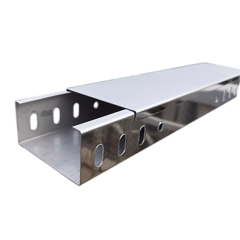 Fire Resistance 50mm 75mm 150mm Stainless Cable Tray With Load Capacity Of 50kg/M Ss Cable Tray