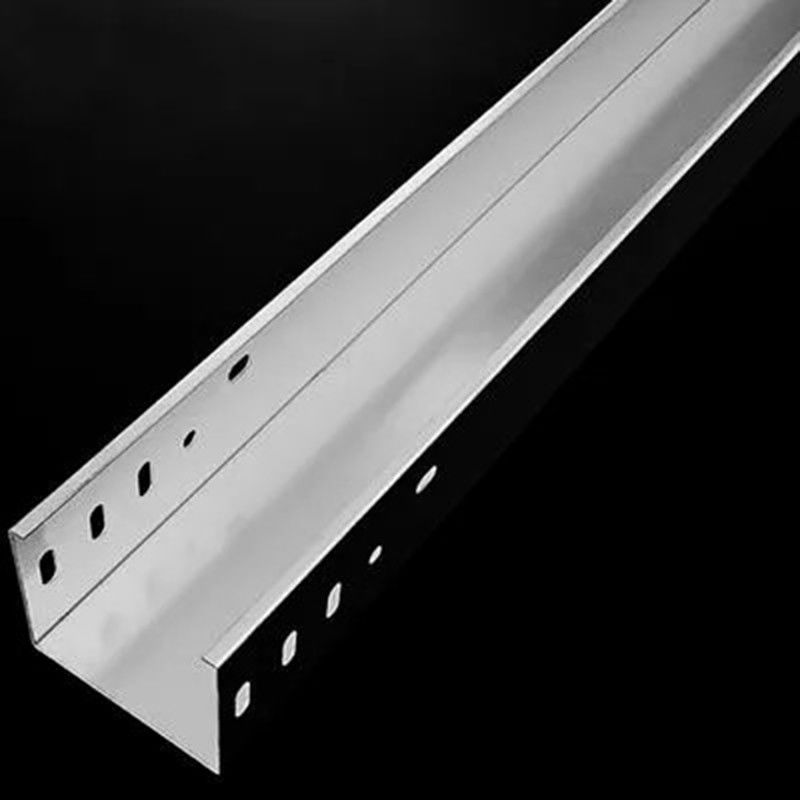 Thường gắn thép thang loại Cable Tray Pre Gal Electro Gal HDG Bột phủ sơn Hot Dip Galvanized Cable Tray