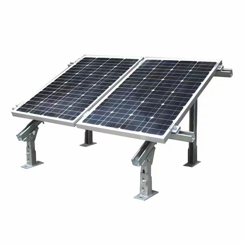 Lightweight Aluminum Alloy Portrait Landscape Module  Solar Panel Roof Rack Brackets 10-60\U00b0 Tilt