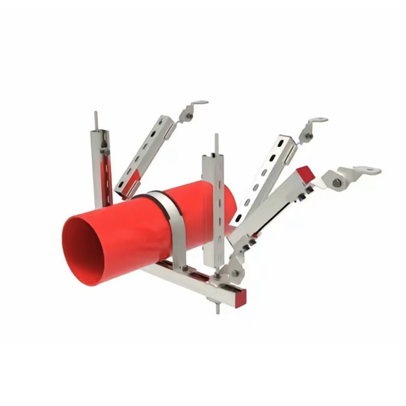 Adjustable Seismic Bracket with 500 Lbs Load Capacity, 1 Hour Fire Rating, and Standard Pipe Sizes Compatibility