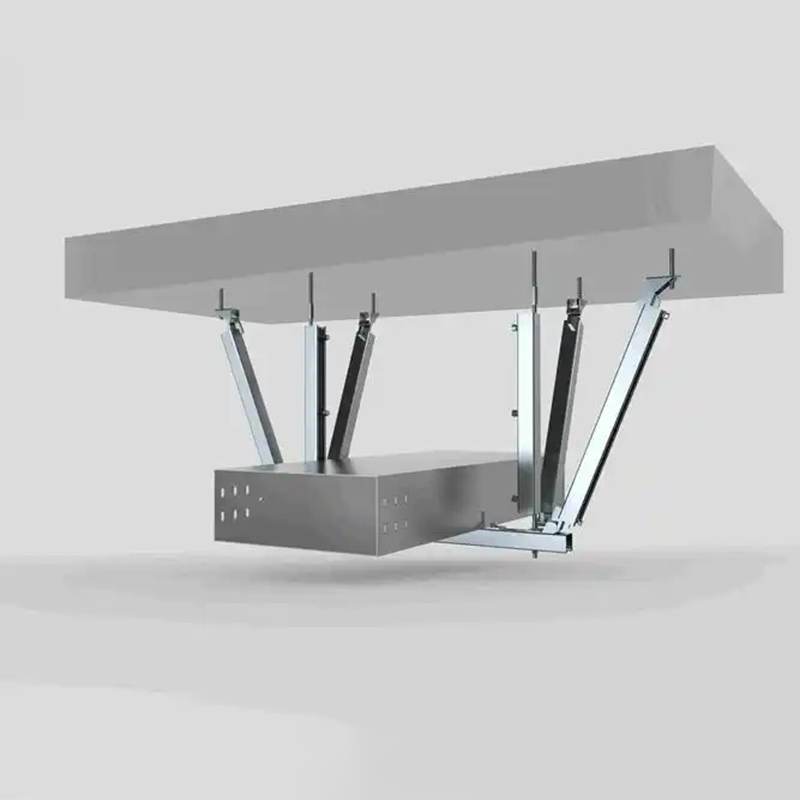 Adjustable Seismic Bracket with 500 Lbs Load Capacity, 4 Inches Adjustment Range, and High Corrosion Resistance