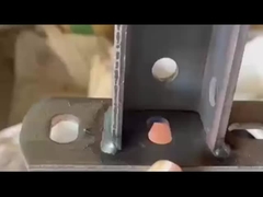 Steel Bolted Galvanized Steel Seismic Bracket Accessories Corrosion Resistance