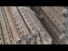 Steel Slotted Angle With 90 Degree Bend Galvanized Reinforced Pre Punched Angle Iron